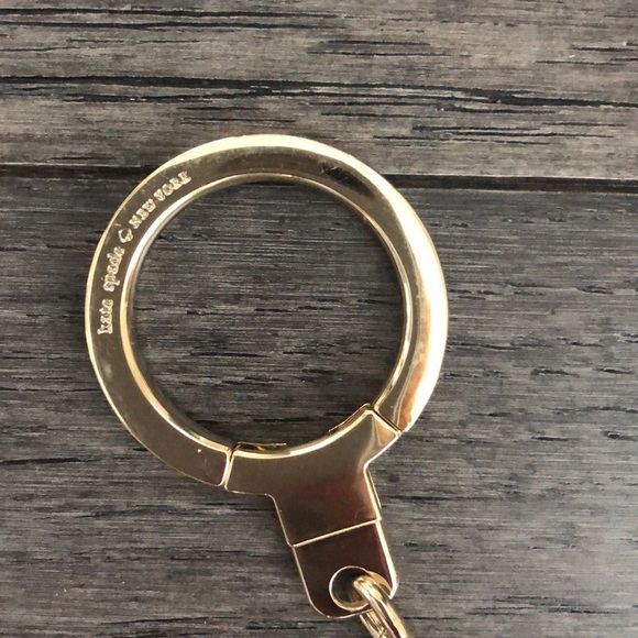 Kate Spade heart Bag Charm/keychain - Picture 6 of 8
